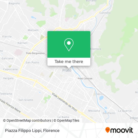 Piazza Filippo Lippi map