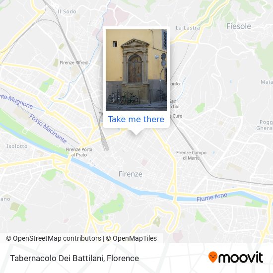Tabernacolo Dei Battilani map