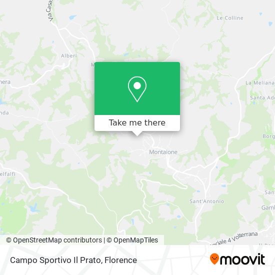 Campo Sportivo Il Prato map