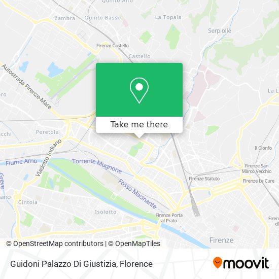 Guidoni Palazzo Di Giustizia map
