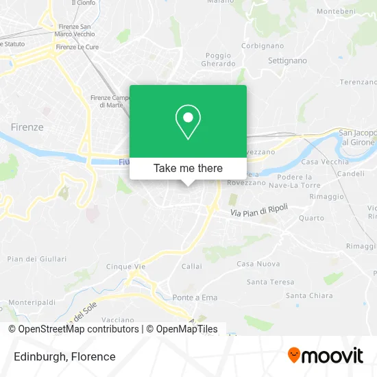 Edinburgh map