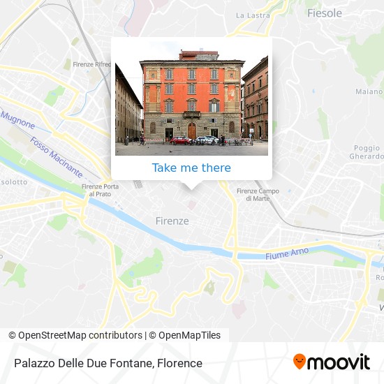 Palazzo Delle Due Fontane map