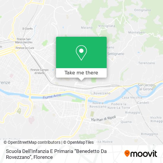 Scuola Dell'Infanzia E Primaria “Benedetto Da Rovezzano” map