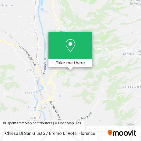 Chiesa Di San Giusto / Eremo Di Rota map