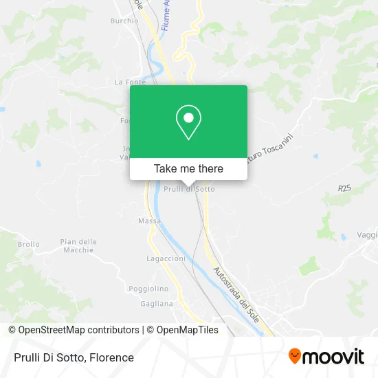 Prulli Di Sotto map