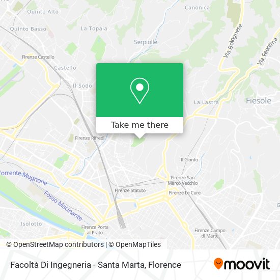 Facoltà Di Ingegneria - Santa Marta map