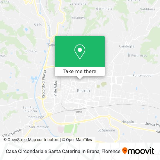 Casa Circondariale Santa Caterina In Brana map