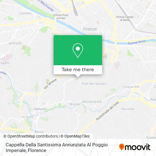 Cappella Della Santissima Annunziata Al Poggio Imperiale map