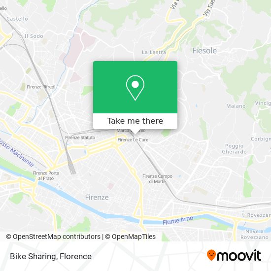 Bike Sharing map