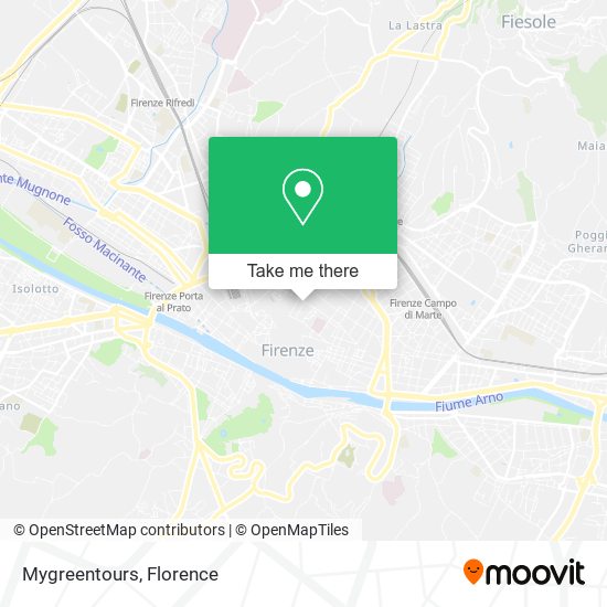 Mygreentours map