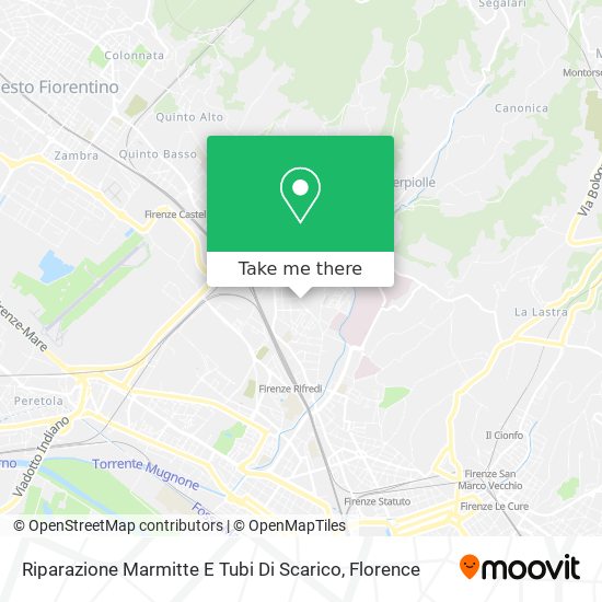 Riparazione Marmitte E Tubi Di Scarico map