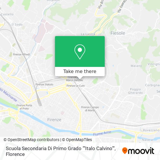 Scuola Secondaria Di Primo Grado ""Italo Calvino"" map