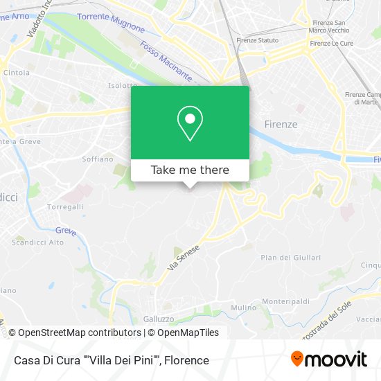 Casa Di Cura ""Villa Dei Pini"" map