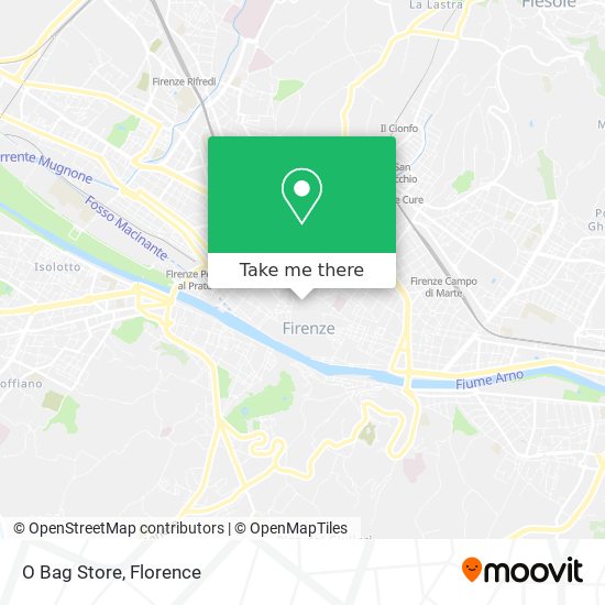 O Bag Store map