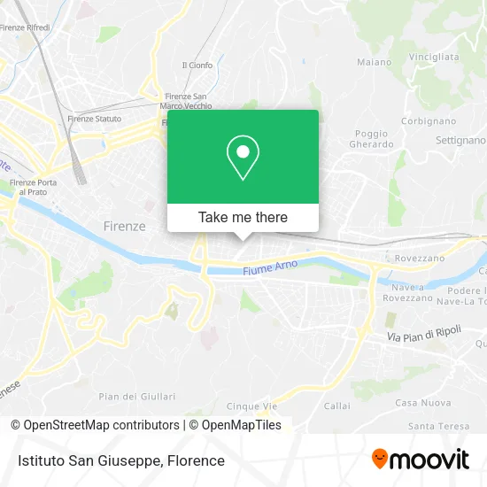 Istituto San Giuseppe map