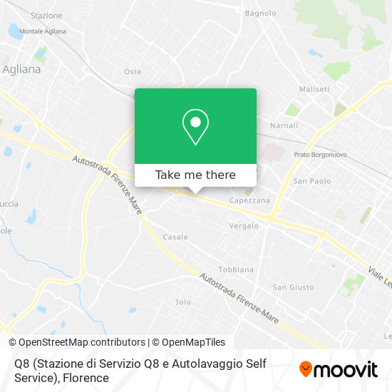 Q8 (Stazione di Servizio Q8 e Autolavaggio Self Service) map