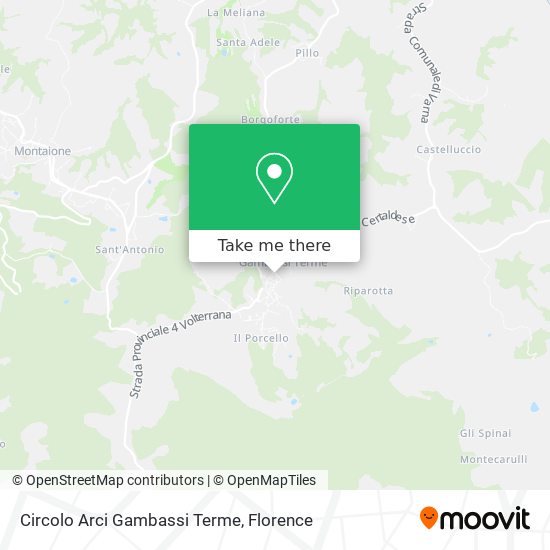 Circolo Arci Gambassi Terme map