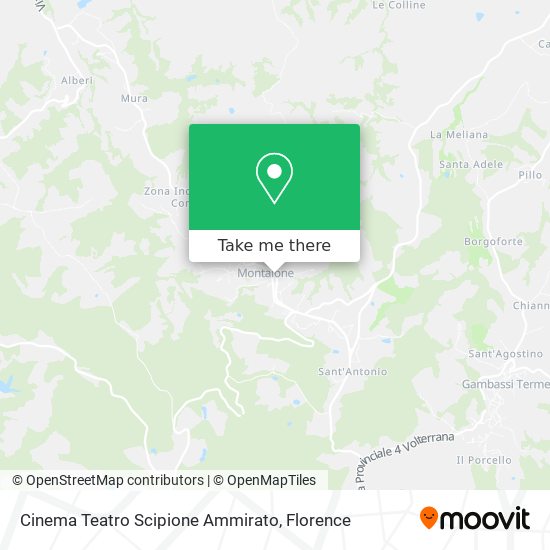 Cinema Teatro Scipione Ammirato map