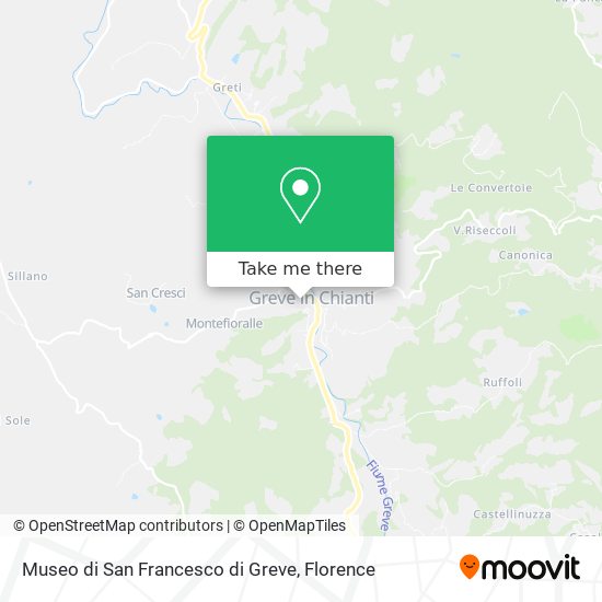 Museo di San Francesco di Greve map