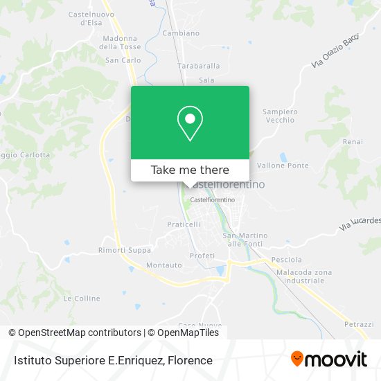 Istituto Superiore E.Enriquez map