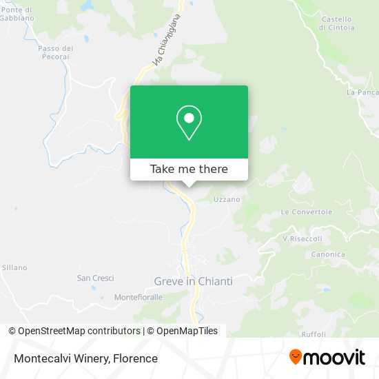 Montecalvi Winery map