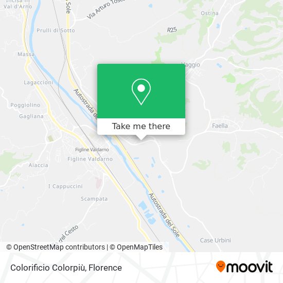 Colorificio Colorpiù map