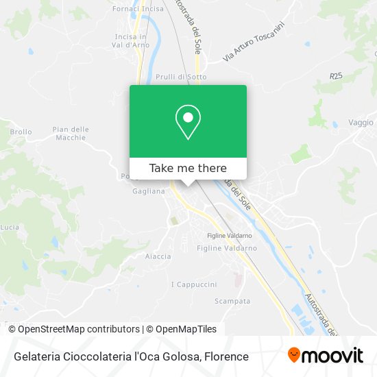 Gelateria Cioccolateria l'Oca Golosa map