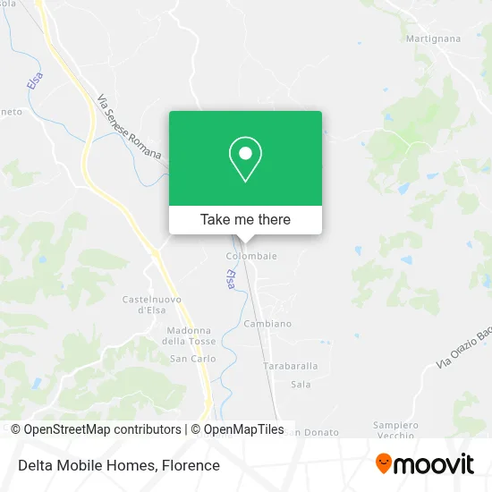 Delta Mobile Homes map
