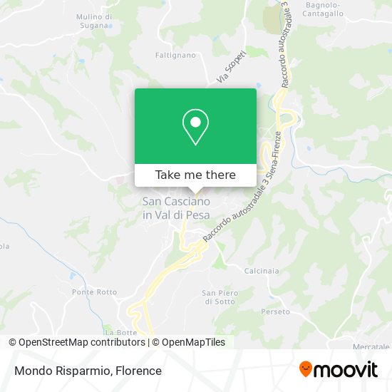 Mondo Risparmio map