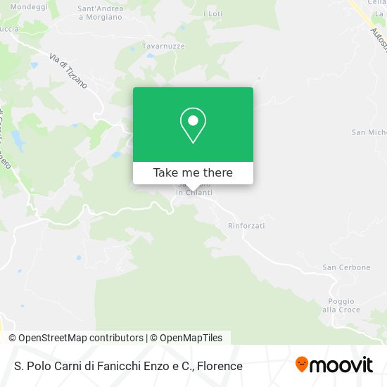 S. Polo Carni di Fanicchi Enzo e C. map