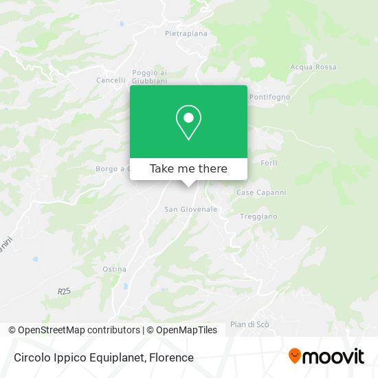 Circolo Ippico Equiplanet map