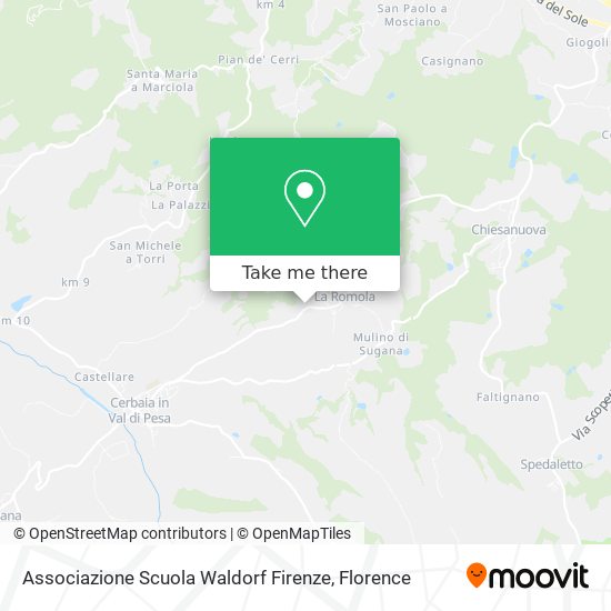 Associazione Scuola Waldorf Firenze map