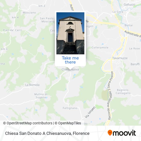 Chiesa San Donato A Chiesanuova map