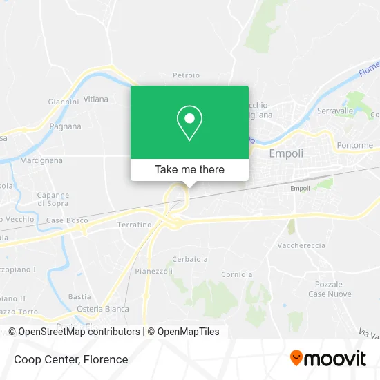 Coop Center map