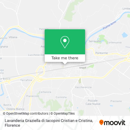 Lavanderia Graziella di Iacopini Cristian e Cristina map