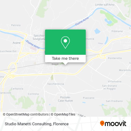 Studio Manetti Consulting map