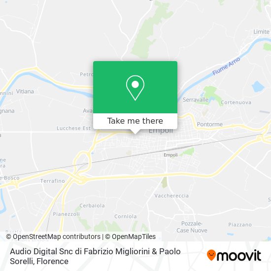 Audio Digital Snc di Fabrizio Migliorini & Paolo Sorelli map
