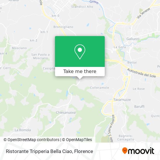Ristorante Tripperia Bella Ciao map