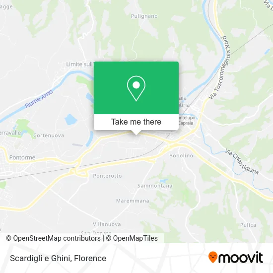 Scardigli e Ghini map