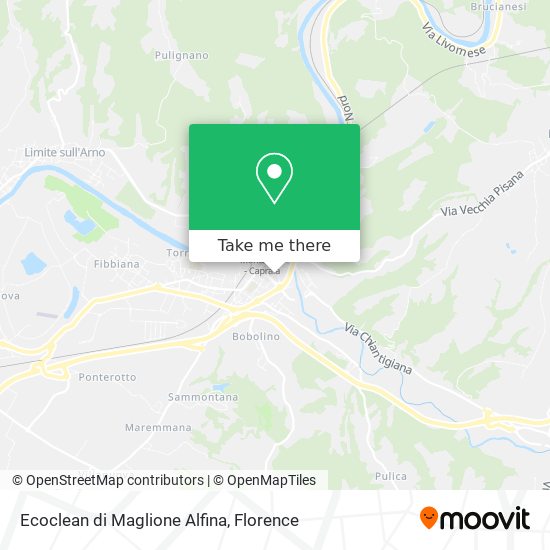 Ecoclean di Maglione Alfina map