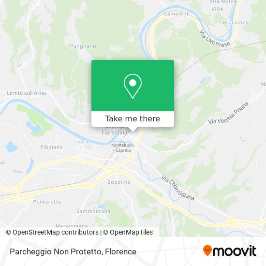 Parcheggio Non Protetto map