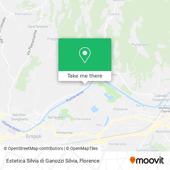 Estetica Silvia di Ganozzi Silvia map