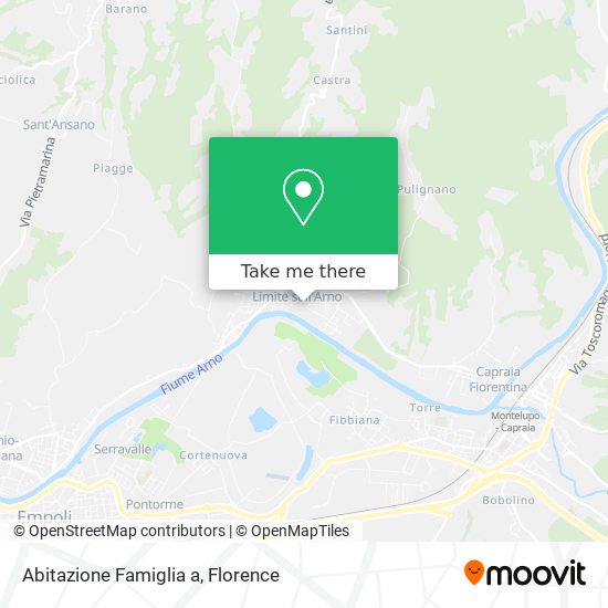 Abitazione Famiglia a map