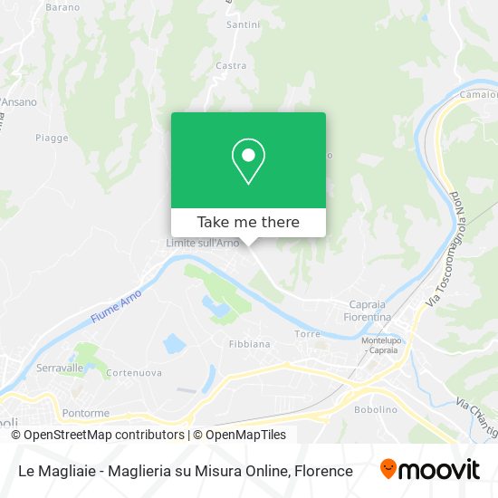 Le Magliaie - Maglieria su Misura Online map