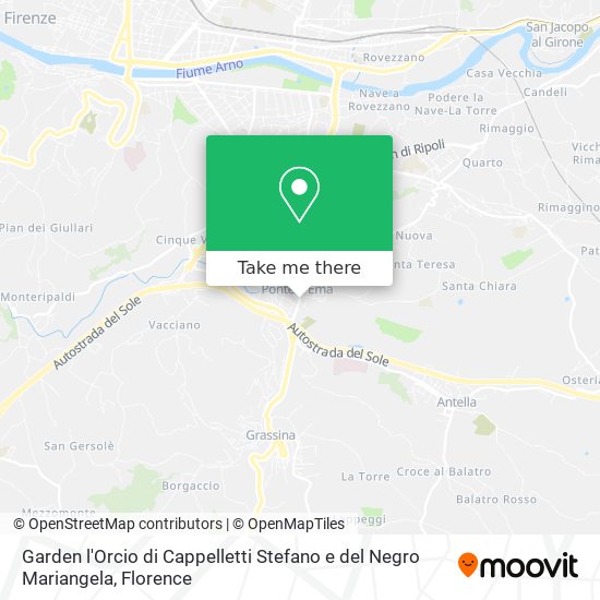 Garden l'Orcio di Cappelletti Stefano e del Negro Mariangela map