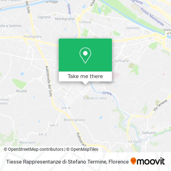Tiesse Rappresentanze di Stefano Termine map