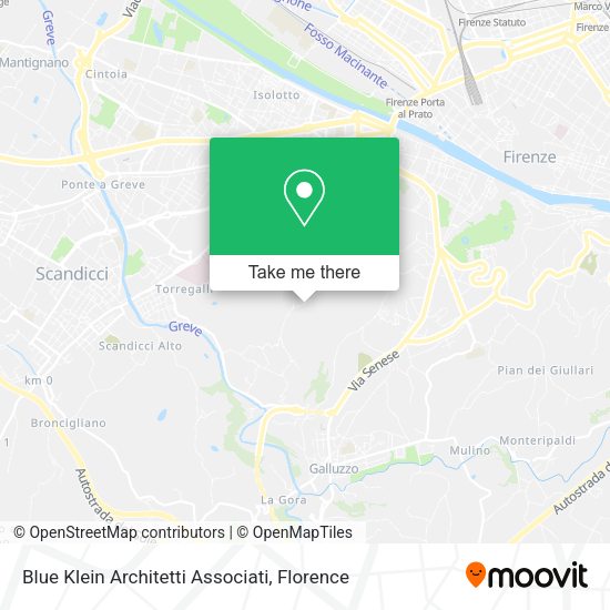 Blue Klein Architetti Associati map