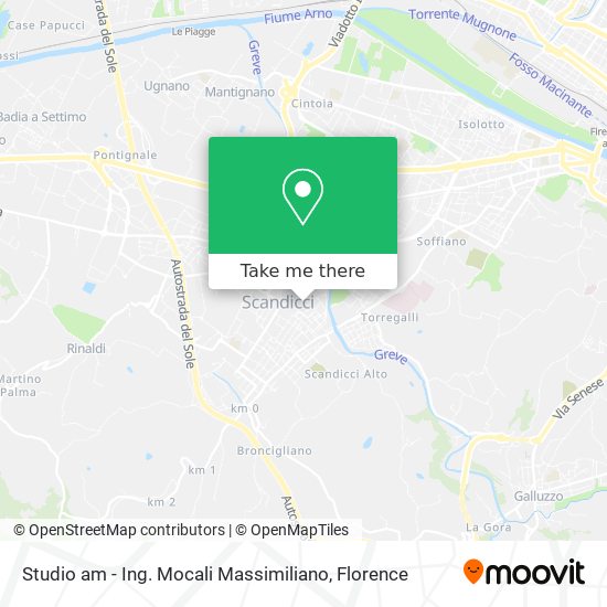 Studio am - Ing. Mocali Massimiliano map