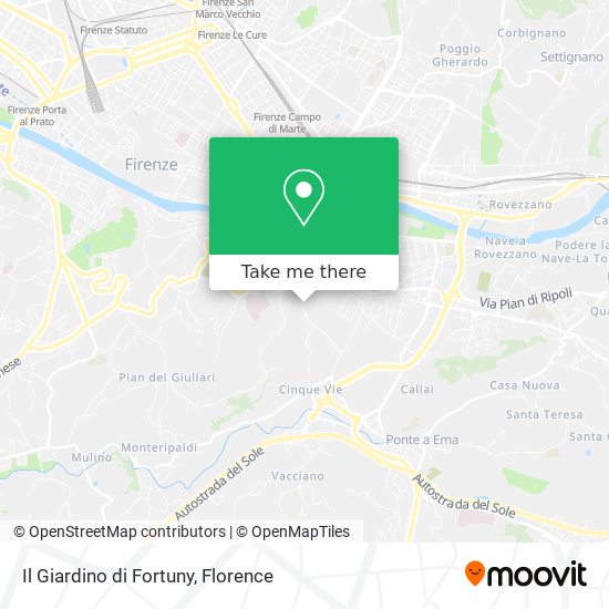 Il Giardino di Fortuny map