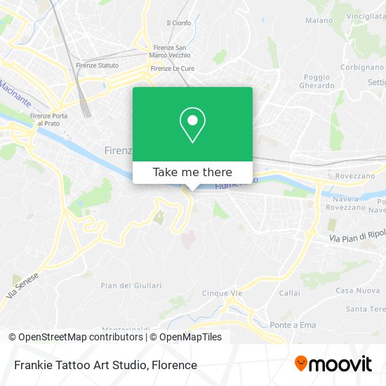 Frankie Tattoo Art Studio map